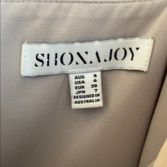 Shona Joy Cocktail Draper Dress - Oyster - Picture 3 of 7